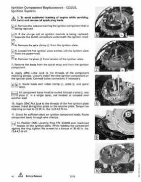 1989 Johnson Evinrude "CE" Colt/Junior thru 8 Service Repair Manual, P/N 507753, Page 118