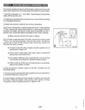 1989 Johnson Evinrude "CE" Colt/Junior thru 8 Service Repair Manual, P/N 507753, Page 135