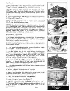 1989 Johnson Evinrude "CE" Colt/Junior thru 8 Service Repair Manual, P/N 507753, Page 140