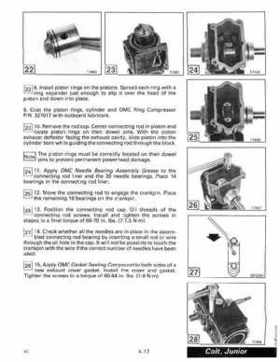 1989 Johnson Evinrude "CE" Colt/Junior thru 8 Service Repair Manual, P/N 507753, Page 160