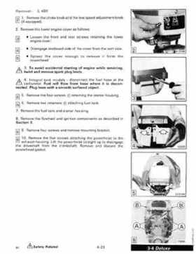 1989 Johnson Evinrude "CE" Colt/Junior thru 8 Service Repair Manual, P/N 507753, Page 166