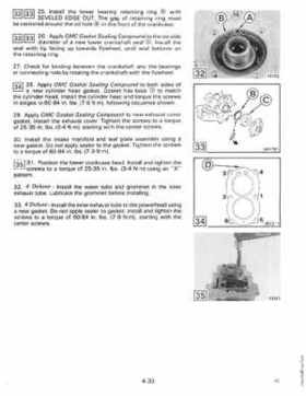 1989 Johnson Evinrude "CE" Colt/Junior thru 8 Service Repair Manual, P/N 507753, Page 173