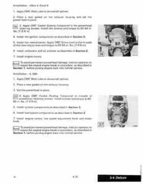 1989 Johnson Evinrude "CE" Colt/Junior thru 8 Service Repair Manual, P/N 507753, Page 174