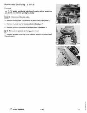 1989 Johnson Evinrude "CE" Colt/Junior thru 8 Service Repair Manual, P/N 507753, Page 183