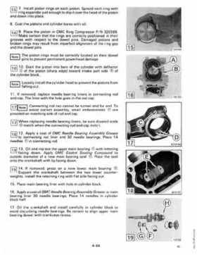 1989 Johnson Evinrude "CE" Colt/Junior thru 8 Service Repair Manual, P/N 507753, Page 187