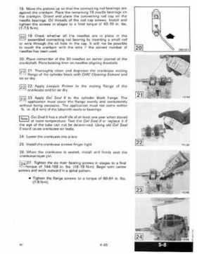 1989 Johnson Evinrude "CE" Colt/Junior thru 8 Service Repair Manual, P/N 507753, Page 188