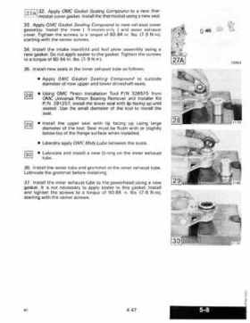1989 Johnson Evinrude "CE" Colt/Junior thru 8 Service Repair Manual, P/N 507753, Page 190