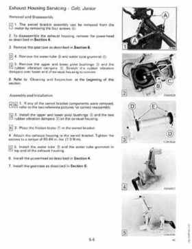 1989 Johnson Evinrude "CE" Colt/Junior thru 8 Service Repair Manual, P/N 507753, Page 204