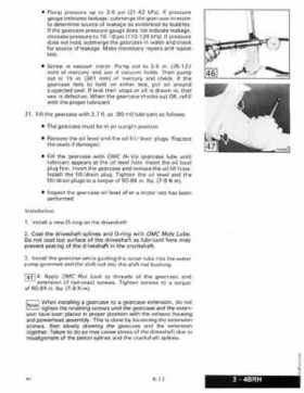 1989 Johnson Evinrude "CE" Colt/Junior thru 8 Service Repair Manual, P/N 507753, Page 231