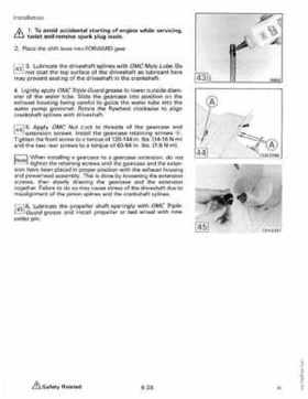 1989 Johnson Evinrude "CE" Colt/Junior thru 8 Service Repair Manual, P/N 507753, Page 242