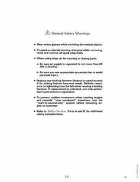 1989 Johnson Evinrude "CE" Colt/Junior thru 8 Service Repair Manual, P/N 507753, Page 244