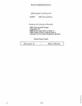 1989 Johnson Evinrude "CE" Colt/Junior thru 8 Service Repair Manual, P/N 507753, Page 245