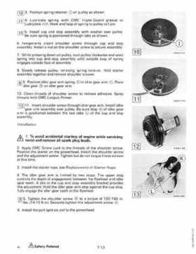 1989 Johnson Evinrude "CE" Colt/Junior thru 8 Service Repair Manual, P/N 507753, Page 255
