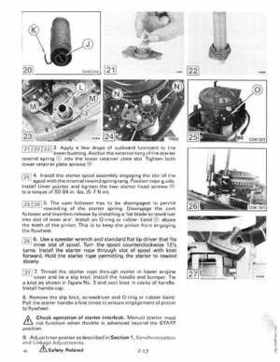 1989 Johnson Evinrude "CE" Colt/Junior thru 8 Service Repair Manual, P/N 507753, Page 259
