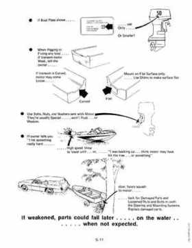 1989 Johnson Evinrude "CE" Colt/Junior thru 8 Service Repair Manual, P/N 507753, Page 273