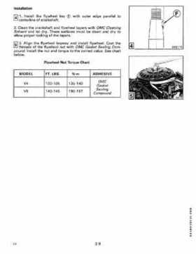 1989 Johnson/Evinrude Outboards 88 thru 110 150 thru 175 models Service RepaIr Manual P/N 507757, Page 99