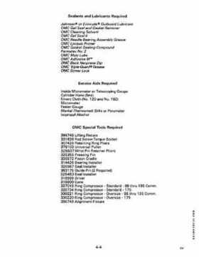 1989 Johnson/Evinrude Outboards 88 thru 110 150 thru 175 models Service RepaIr Manual P/N 507757, Page 151