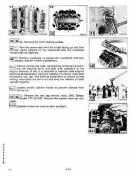 1989 Johnson/Evinrude Outboards 88 thru 110 150 thru 175 models Service RepaIr Manual P/N 507757, Page 166