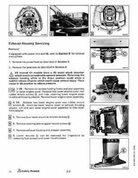 1989 Johnson/Evinrude Outboards 88 thru 110 150 thru 175 models Service RepaIr Manual P/N 507757, Page 199