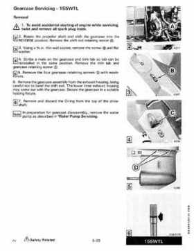1989 Johnson/Evinrude Outboards 88 thru 110 150 thru 175 models Service RepaIr Manual P/N 507757, Page 237