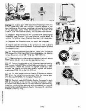 1989 Johnson/Evinrude Outboards 88 thru 110 150 thru 175 models Service RepaIr Manual P/N 507757, Page 248
