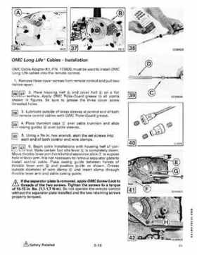 1989 Johnson/Evinrude Outboards 88 thru 110 150 thru 175 models Service RepaIr Manual P/N 507757, Page 315