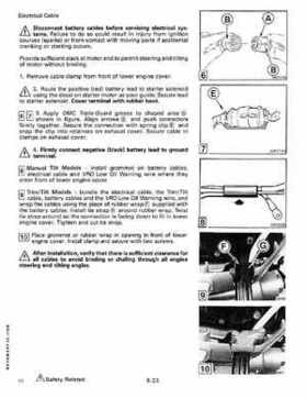 1989 Johnson/Evinrude Outboards 88 thru 110 150 thru 175 models Service RepaIr Manual P/N 507757, Page 320