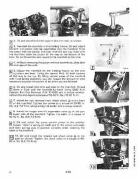 1989 Johnson/Evinrude Outboards 88 thru 110 150 thru 175 models Service RepaIr Manual P/N 507757, Page 353