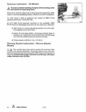 1990 Johnson Evinrude "ES" 40 thru 55 Service Repair Manual, P/N 507872, Page 19
