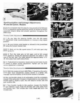 1990 Johnson Evinrude "ES" 40 thru 55 Service Repair Manual, P/N 507872, Page 46