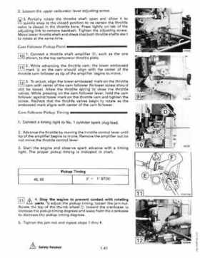 1990 Johnson Evinrude "ES" 40 thru 55 Service Repair Manual, P/N 507872, Page 47