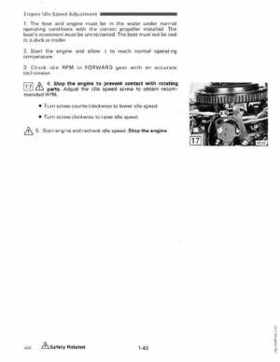 1990 Johnson Evinrude "ES" 40 thru 55 Service Repair Manual, P/N 507872, Page 49