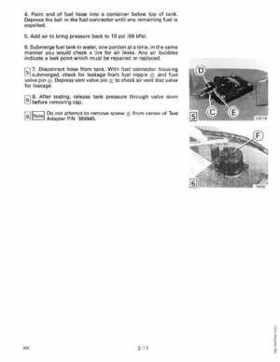 1990 Johnson Evinrude "ES" 40 thru 55 Service Repair Manual, P/N 507872, Page 65