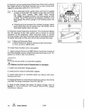 1990 Johnson Evinrude "ES" 40 thru 55 Service Repair Manual, P/N 507872, Page 93