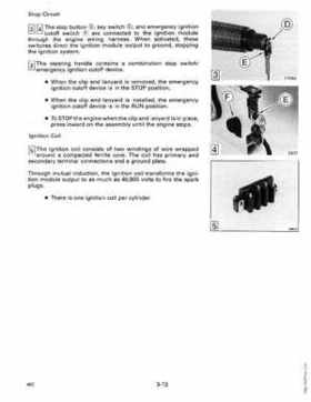 1990 Johnson Evinrude "ES" 40 thru 55 Service Repair Manual, P/N 507872, Page 111