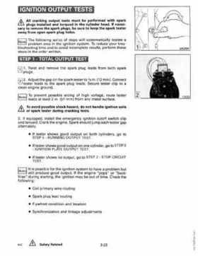 1990 Johnson Evinrude "ES" 40 thru 55 Service Repair Manual, P/N 507872, Page 121