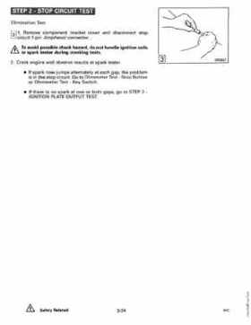 1990 Johnson Evinrude "ES" 40 thru 55 Service Repair Manual, P/N 507872, Page 122