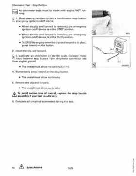 1990 Johnson Evinrude "ES" 40 thru 55 Service Repair Manual, P/N 507872, Page 123
