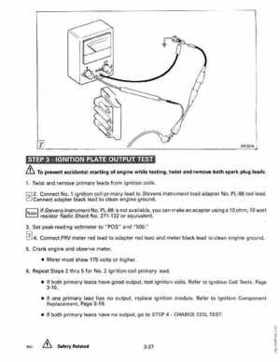 1990 Johnson Evinrude "ES" 40 thru 55 Service Repair Manual, P/N 507872, Page 125