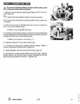 1990 Johnson Evinrude "ES" 40 thru 55 Service Repair Manual, P/N 507872, Page 126