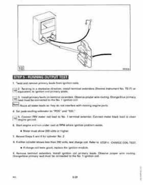 1990 Johnson Evinrude "ES" 40 thru 55 Service Repair Manual, P/N 507872, Page 127