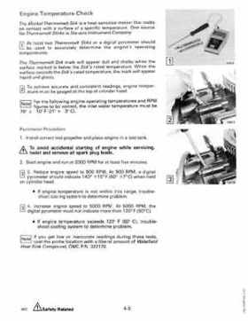 1990 Johnson Evinrude "ES" 40 thru 55 Service Repair Manual, P/N 507872, Page 132