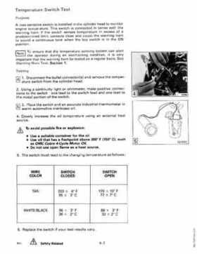 1990 Johnson Evinrude "ES" 40 thru 55 Service Repair Manual, P/N 507872, Page 134