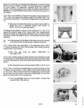 1990 Johnson Evinrude "ES" 40 thru 55 Service Repair Manual, P/N 507872, Page 145