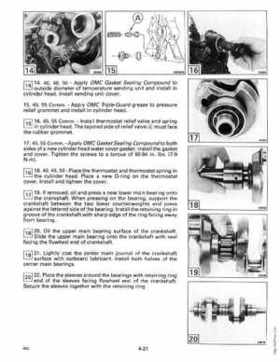 1990 Johnson Evinrude "ES" 40 thru 55 Service Repair Manual, P/N 507872, Page 148
