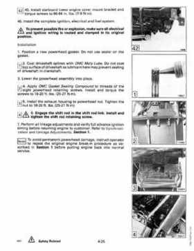1990 Johnson Evinrude "ES" 40 thru 55 Service Repair Manual, P/N 507872, Page 152