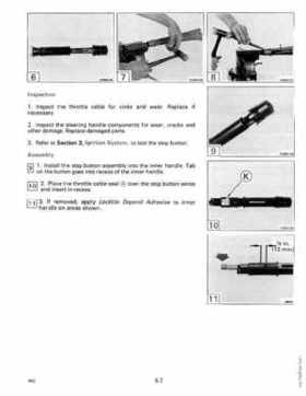 1990 Johnson Evinrude "ES" 40 thru 55 Service Repair Manual, P/N 507872, Page 167