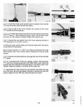 1990 Johnson Evinrude "ES" 40 thru 55 Service Repair Manual, P/N 507872, Page 168