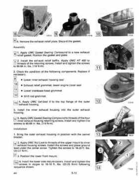 1990 Johnson Evinrude "ES" 40 thru 55 Service Repair Manual, P/N 507872, Page 171