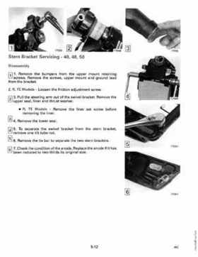 1990 Johnson Evinrude "ES" 40 thru 55 Service Repair Manual, P/N 507872, Page 172